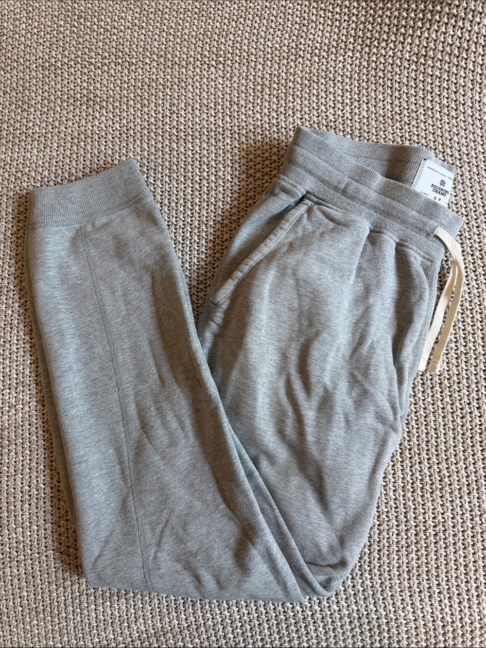 Men’s Gray Sweat Pants - Reigning Champ